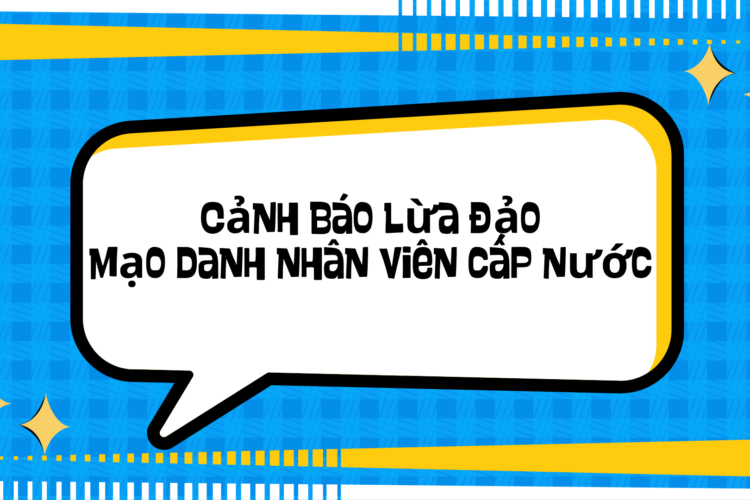 Phumy Wasuco cảnh báo lừa đảo – Giả mạo nhân viên cấp nước