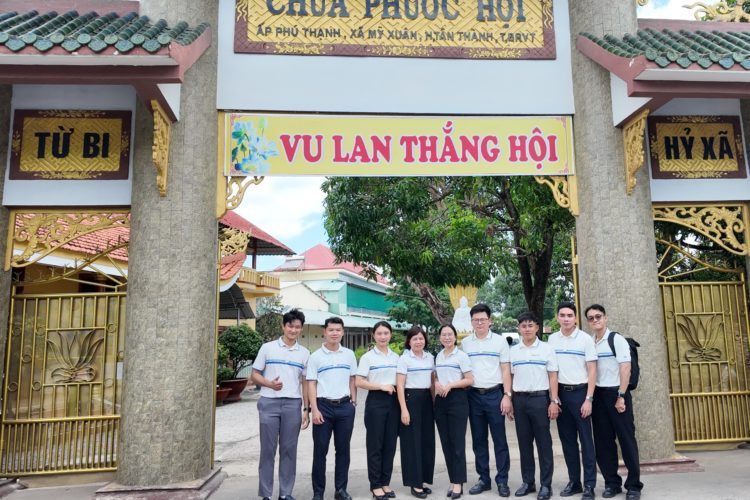 Phumy Wasuco trao 100 phần quà đến các hộ gia đình khó khăn nhân mùa Vu Lan 2026